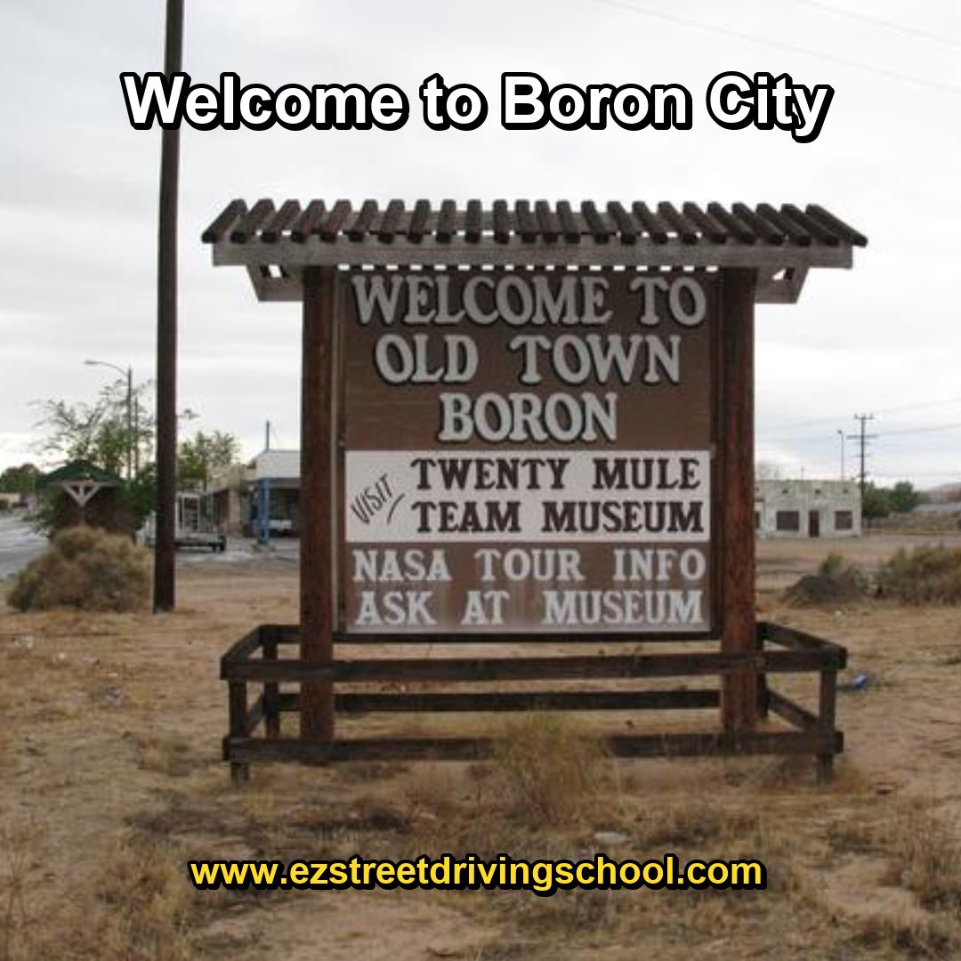 Driving Lessons in Boron